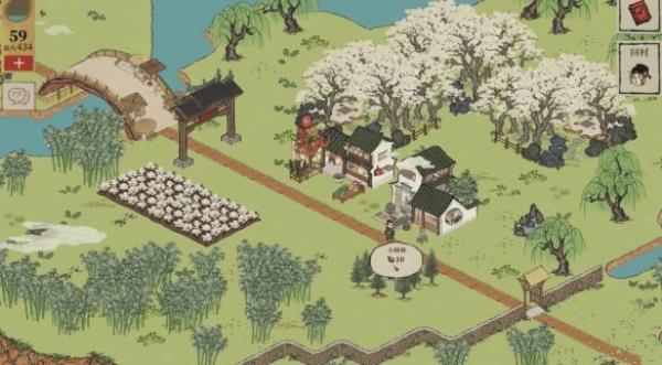 江南百景图桃花村铲子在哪？桃花村铲子具体位置前置任务流程[图]图片1