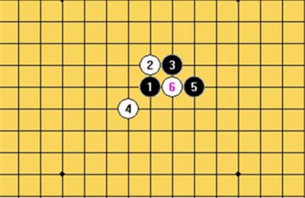 五子棋开局6步必胜下法图片-五子棋开局六步必胜技巧（含口诀）